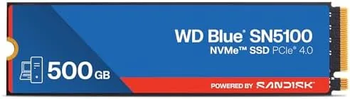 WD Blue SN5100 500GB NVMe SSD - M.2 2280, PCIe Gen 4.0, Internal Solid Review: Tested and Rated