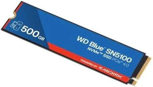 The WD Blue SN5100 500GB NVMe SSD - M.2 2280, PCIe in real use