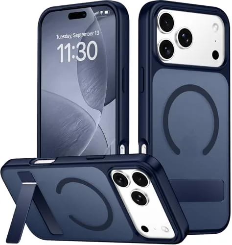 SPIDERCASE Magnetic for iPhone 17 Pro Max Case,with [3 Stand Ways] [Military Grade Drop Review: Tested and Rated