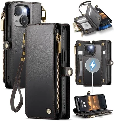 Defencase for iPhone 15 Phone Case Wallet Compatible with Magsafe, Black | Magnetic Detachable Review: Tested and Rated