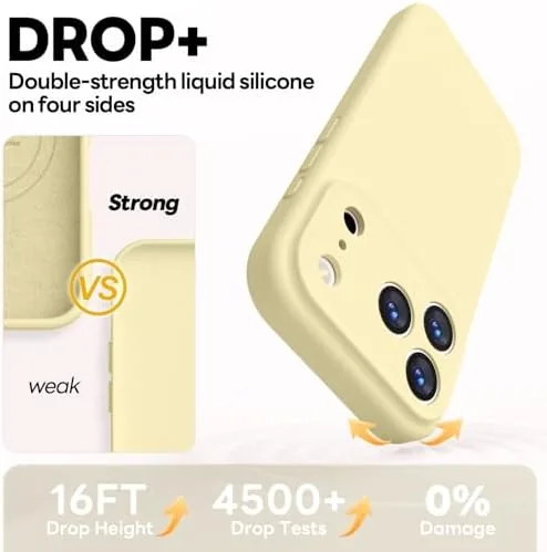 The phone in the case being held in one hand, showing the grip of the silicone surface
