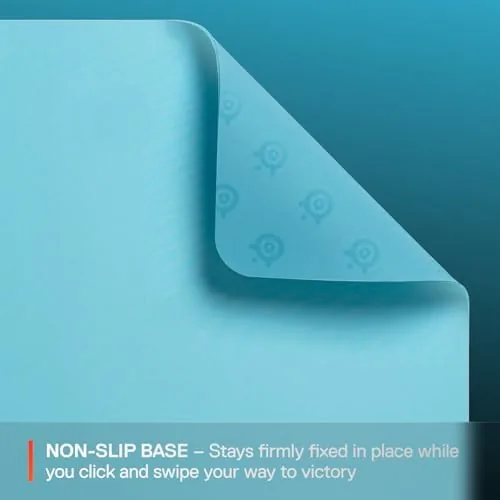 The SteelSeries QcK Cloth Gaming Mouse Pad - Exclusive Micro-Woven Surface in real use