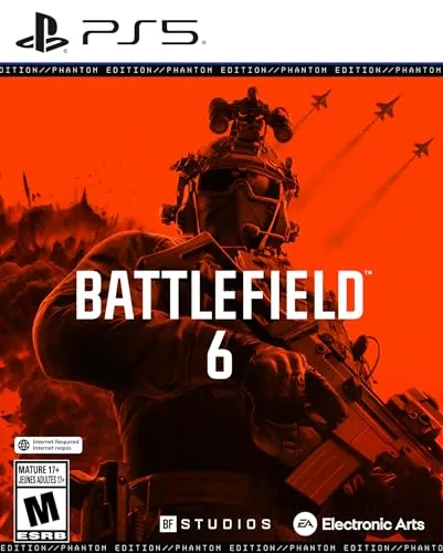 Battlefield 6 Phantom Edition box art for PlayStation 5