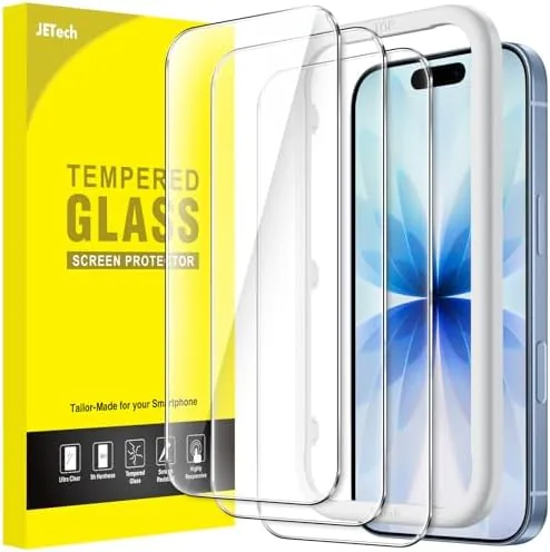 JETech Screen Protector for iPhone 17, 3-Pack | 9H Tempered Glass, HD Clear, Anti-Scratch Review: Tested and Rated