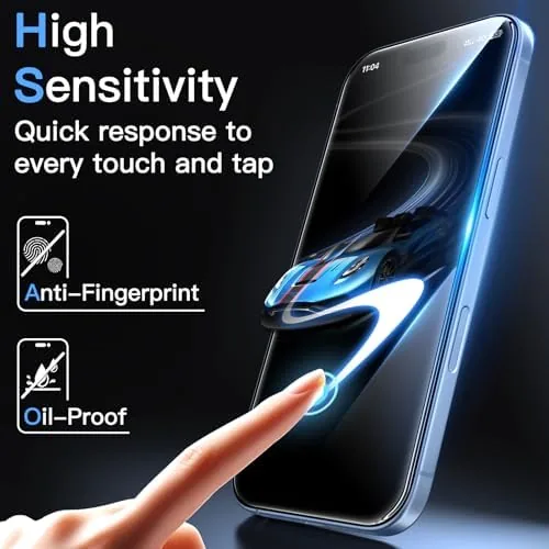 The JETech Screen Protector for iPhone 17, 3-Pack | 9H Tempered compared in context