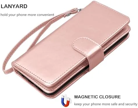 The NJJEX Wallet Case Compatible with iPhone 17 6.3" 2025, [9 compared in context