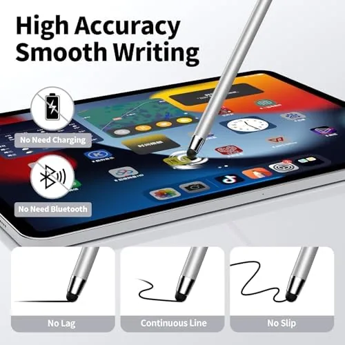The Stylus(10 PCS),Stylus Pen for Touchscreen,High Sensitivity & Precision | Universal in real use