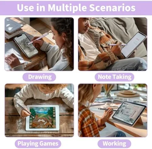 Testing the 10 PCS Stylus Pen for Touchscreen,2-in-1 High Sensitivity & Precision over two weeks