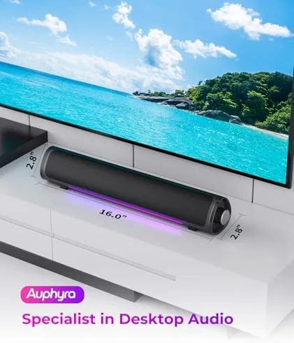 Testing the Computer Speakers for Desktop PC, Gaming PC Sound Bar, Plug over two weeks