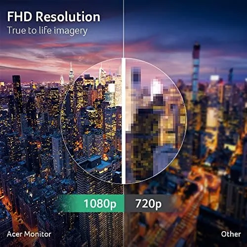 Close look at the Acer 18.5in FHD 1920x1080 IPS 100Hz Slim Portable Monitor PM191Q build quality