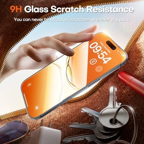 The TOCOL for iPhone 17 Screen Protector, Clear | Easy Installation in real use