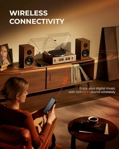The HiFire X Vinyl Record Player | Audiophile HiFi Turntable System in real use