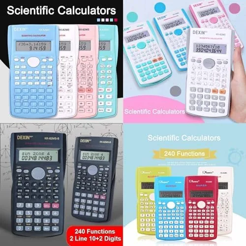 The Scientific Calculators Desktop, Scientific Calculators for Students, Scientific Calculator 240 compared in context
