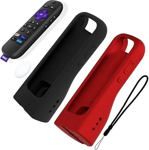 GripStand by 73&Sunny Silicone Remote Cover for Roku Voice, Stand Up Design, Enhanced Grip Review: Tested and Rated