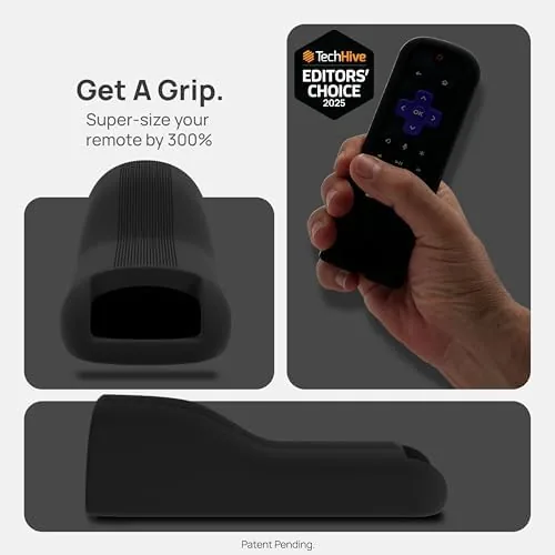 Close look at the GripStand by 73&Sunny Silicone Remote Cover for Roku Voice, Stand build quality
