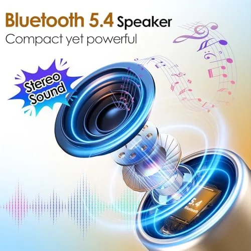 Close look at the Mini Bluetooth Speaker, Portable Wireless Speakers, Noise Reduction Mic | build quality