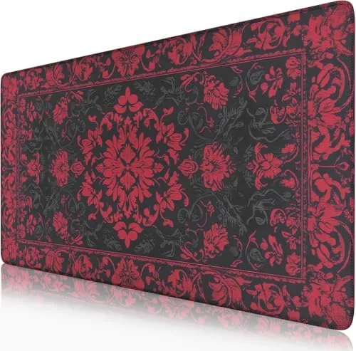 Testing the Pink Pastel Floral Desk Mat Cute Kawaii Retro Vintage XXL over two weeks