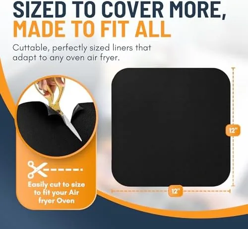 The Toaster Oven Liners for Bottom of Oven (2 Pack) Reusable compared in context