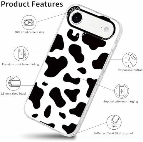 The 2 Pack Cute Pattern for iPhone Air 6.5" Phone Case in real use