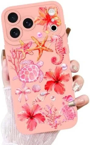OOK Floral Case for iPhone 17 Pro Max, Cute Pink Ocean Sea Shell Flower Review: Tested and Rated