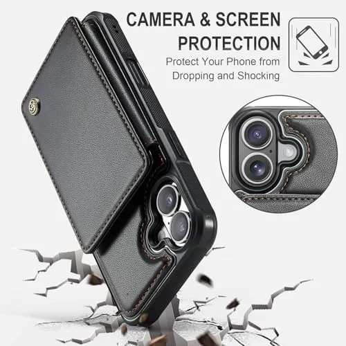 Testing the Vinich for iPhone 17 Wallet Case with Card Holder, Black over two weeks