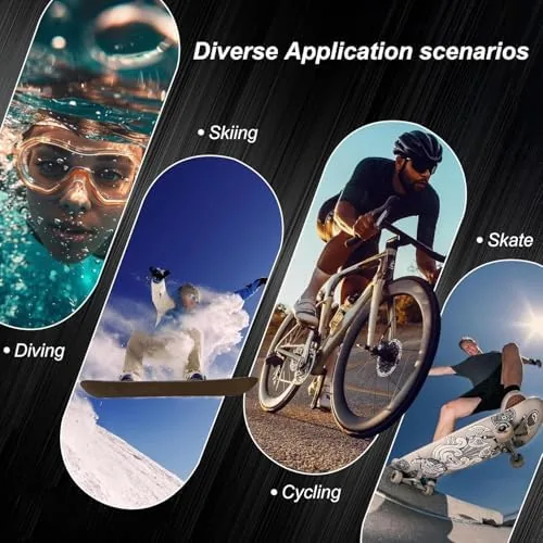 The 4K 128GB Thumb Action Camera, Hands-Free Magnetic POV Sports Cam compared in context