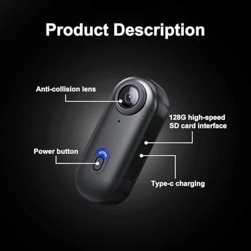 Testing the 4K 128GB Thumb Action Camera, Hands-Free Magnetic POV Sports Cam over two weeks