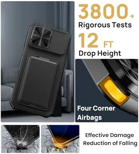 The SSLOTSCASE for iPhone 17 Pro Max Case with Card Holder compared in context