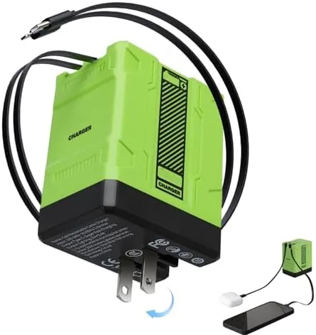Overview of the 2 in 1 GaN Charger 120w, New Scalable Retractable 120w
