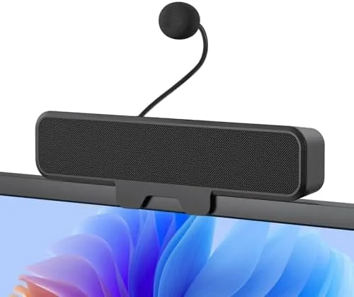 INGA Computer Speakers with Detachable Mic, Plug and Play Desktop Speakers, One-Touch Mute Microphone Review: Tested and Rated
