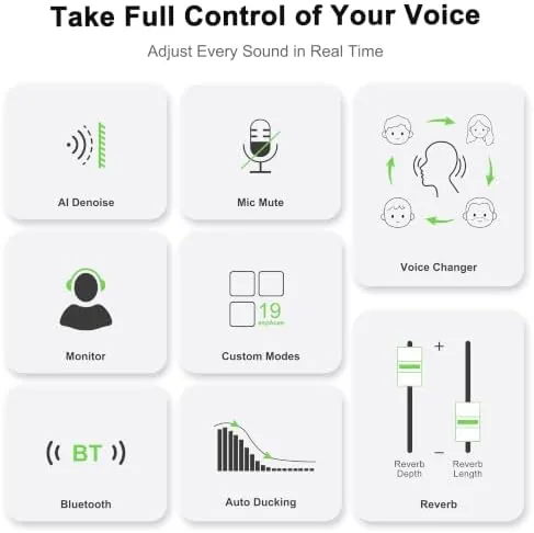 The TENLAMP G10 Creator Audio Mixer Bundle with Microphone for Streaming compared in context