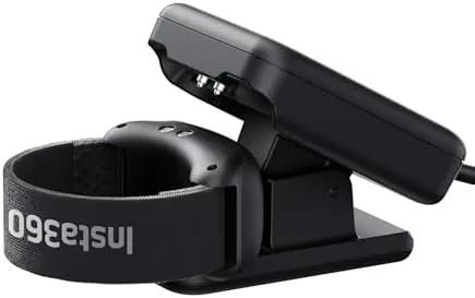 Another view of the Insta360 Ring Remote - Wearable, Rechargeable Action Camera Remote Control