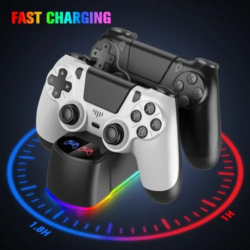 Split screen multiplayer session with both controllers