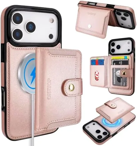 ONETOP for iPhone 17 Pro Max Detachable Magnetic Wallet Case,Rosegold | for Magsafe 2 Review: Tested and Rated
