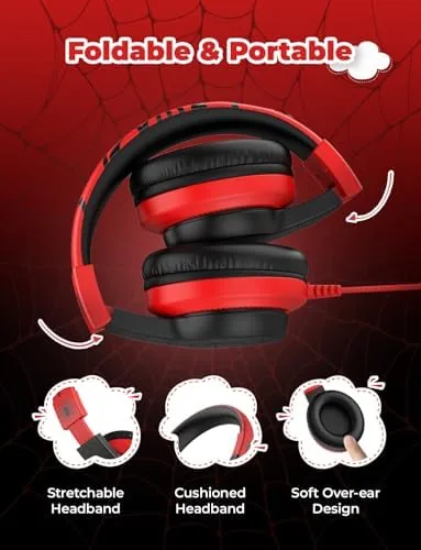 The iClever HS19S Kids Headphones for School, Over-Ear for Toddler Boys compared in context