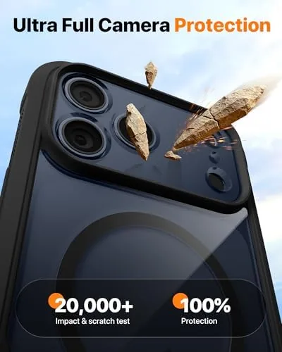 The Diaclara Magnetic Designed for iPhone 17 Pro Max Case Full in real use