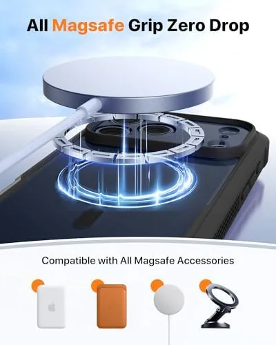 The Diaclara Magnetic Designed for iPhone 17 Pro Max Case Full compared in context