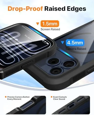 Testing the Diaclara Magnetic Designed for iPhone 17 Pro Max Case Full over two weeks