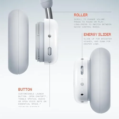 The CMF BY Nothing Headphone Pro Active Noise Canceling Wireless Headphones in real use