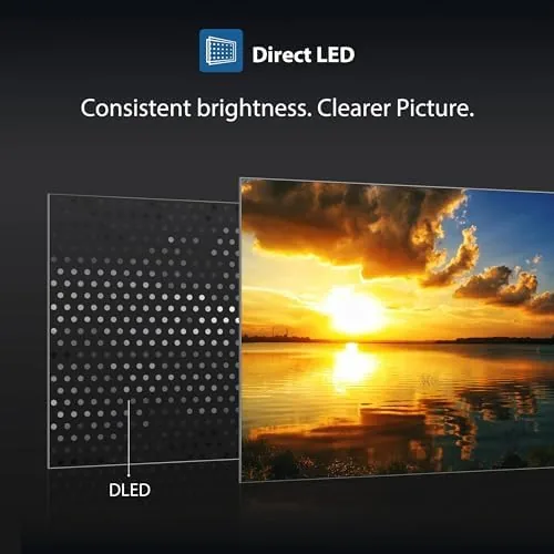 The TOSHIBA Fire TV compared with a competitor smart TV and a monitor with a streaming stick