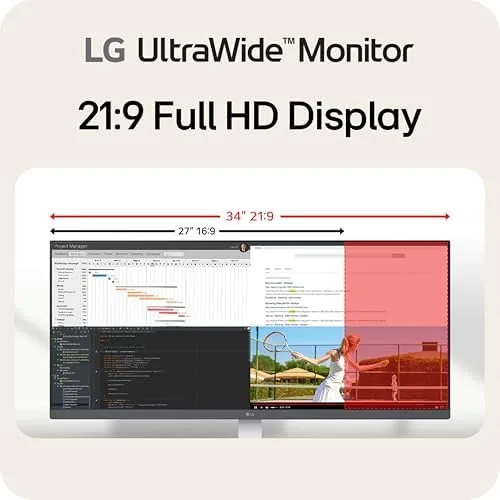 Close look at the LG 34U530A-W 34-inch UltraWide WFHD (2560 x 1080) IPS Wide build quality
