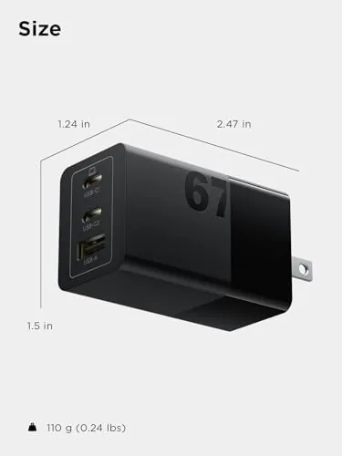 Testing the Lenovo 67W USB-C Charger, 3-Port Multi-Device Fast Charging, Advanced GaN over two weeks