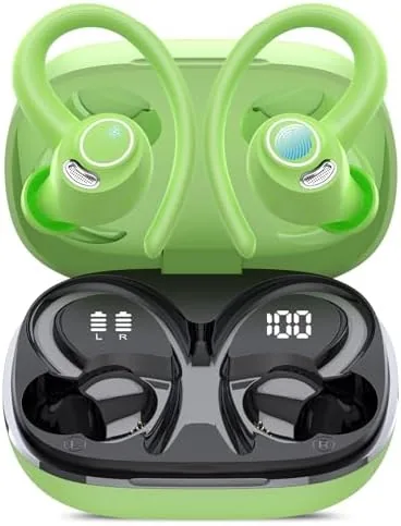 Wireless Earbuds, Bluetooth 5.4 Headphones Sport Over Ear Buds with ENC Mic | Noise Review: Tested and Rated