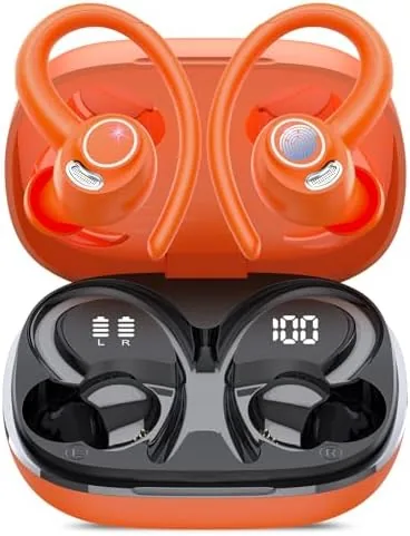 Wireless Earbuds, Bluetooth 5.4 Headphones Sport Over Ear Buds with ENC Mic | Noise Review: Tested and Rated