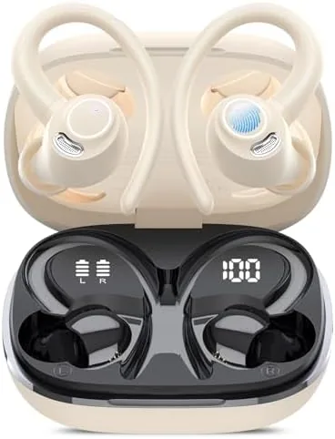 Overview of the Wireless Earbuds, Bluetooth 5.4 Headphones Sport Over Ear Buds with