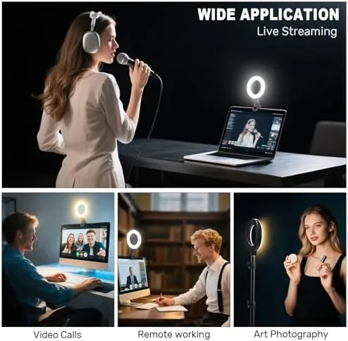 Testing the Anautin Ring Light for Video Conference Lighting,360°Adjustable,Portable LED Video Conference over two weeks