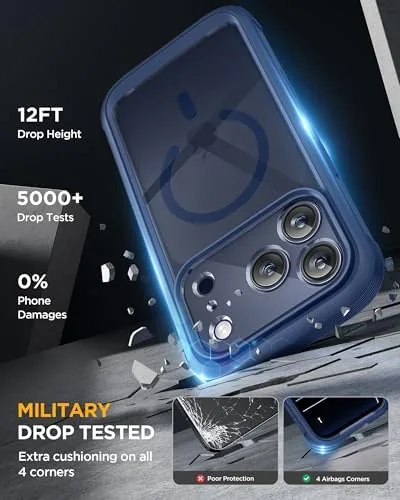 The Miracase Magnetic for iPhone 17 Pro Case 6.3-inch [Compatible with compared in context