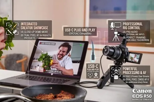 The full bundle laid out showing the camera, second battery, case, card, and tripod