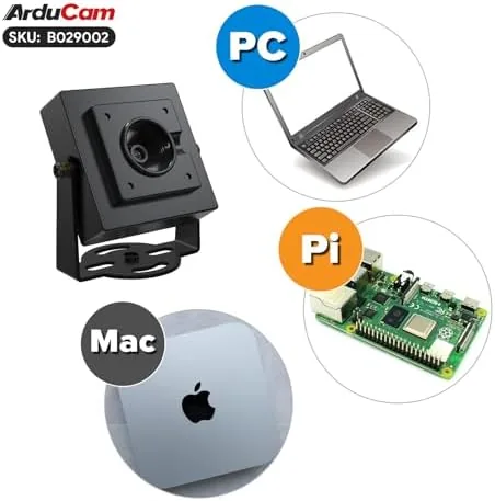 The Arducam 4K 8MP Autofocus USB Camera Module with HDR, 1080P compared in context