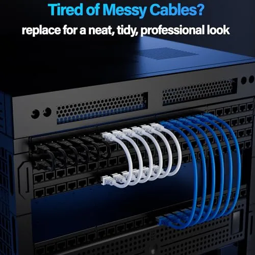 Another view of the Cat6 Ethernet Cable 10Gbps 50 ft, UTP Ethernet Cable Cat